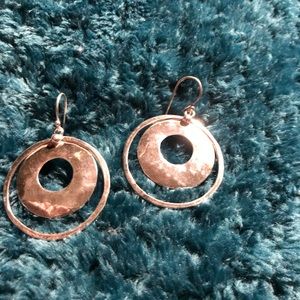 Silpada Hammered Sterling Silver Earrings